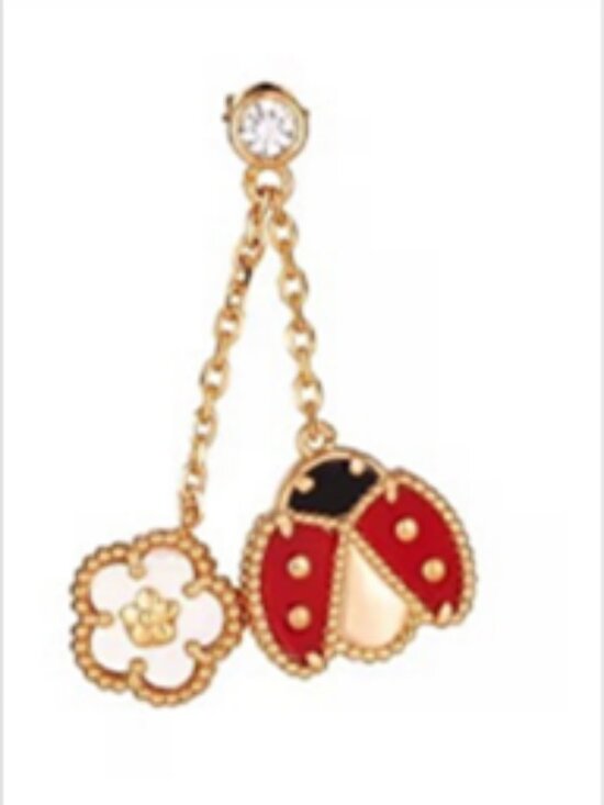 Van Cleef & Arpels ladybug flower necklace - Picture 4 of 4